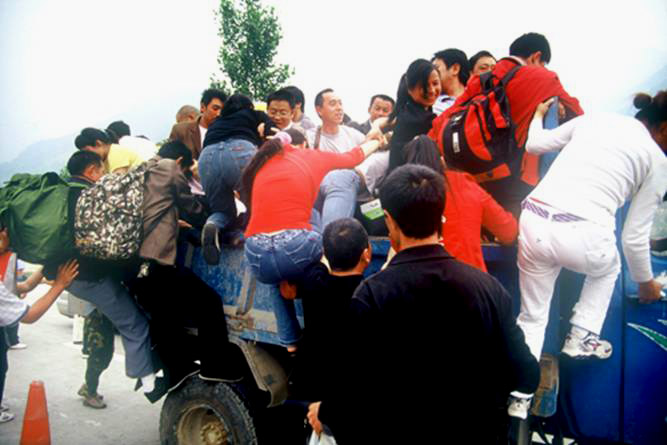 Beichuan Evacuation 